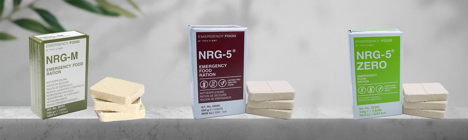 Wat is het verschil tussen NRG-5, NRG-M en NRG-ZERO? - Goedvoorbereid.nl