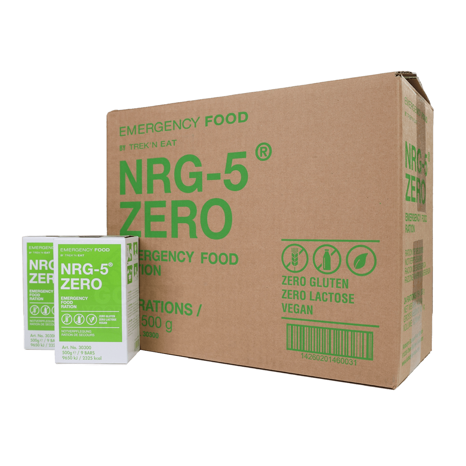 NRG - 5 ZERO 24x500 gram 1 doos - Goedvoorbereid.nl